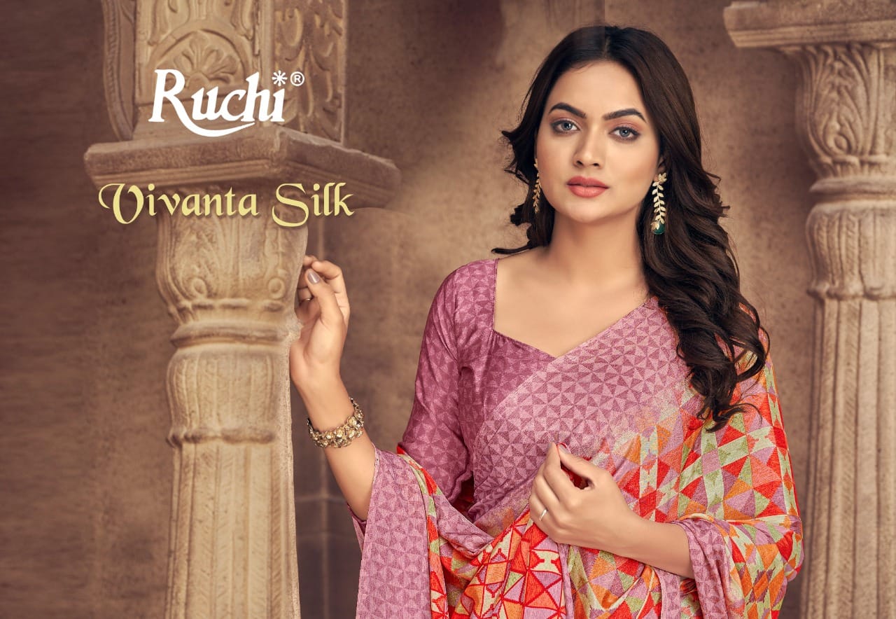 RUCHI SAREE VIVANTA SILK